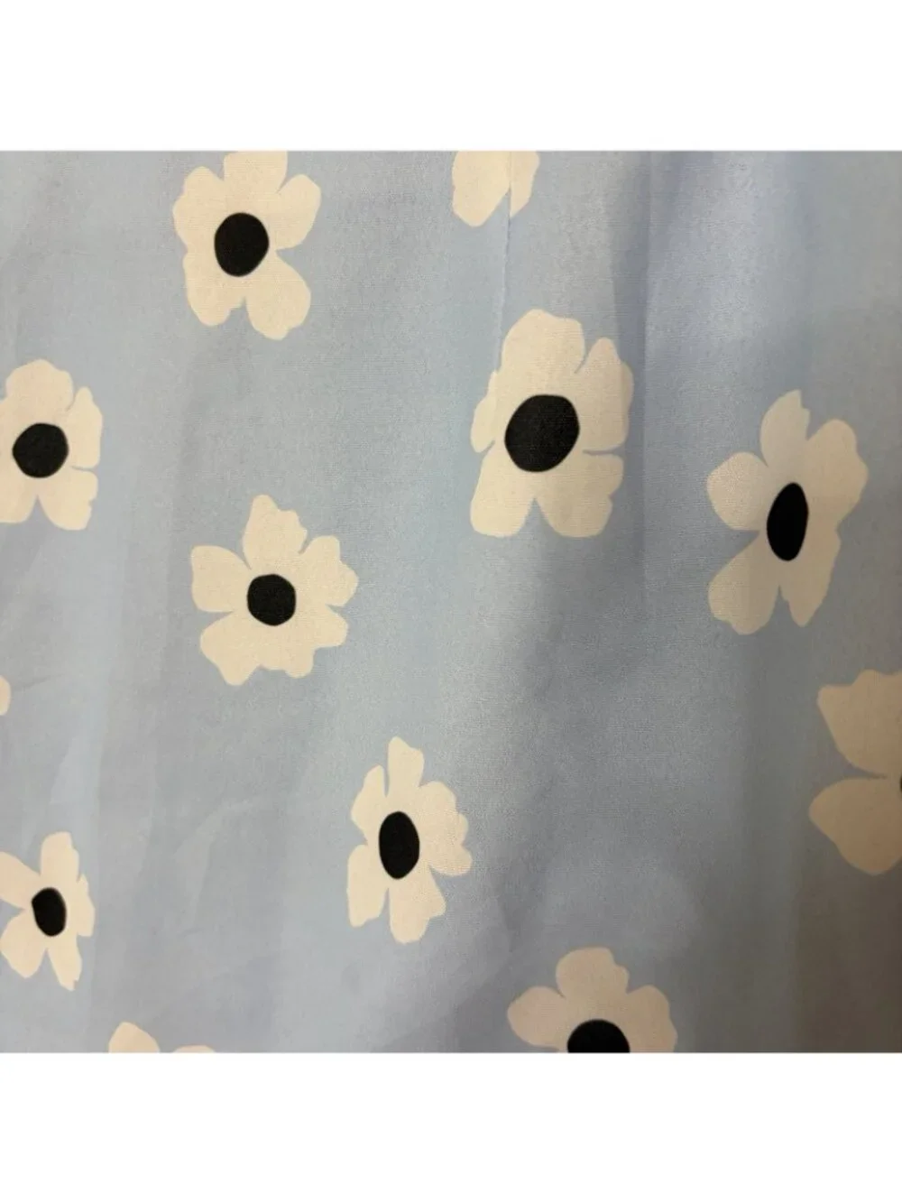 Princess Polly blue daisy floral mini skirt size 2